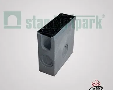 фото Комплект-пескоуловитель BetoMax DN110, бетонный с чугунной решеткой