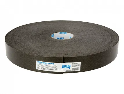 Фото №0 КНАУФ-Дихтунгсбанд лента уплотнительная 50мм, 30м