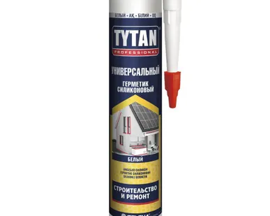 фото Герметик силиконовый универсальный Tytan Professional белый (280 мл)