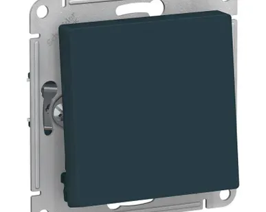 фото Механизм переключателя проходного 1-кл. СП AtlasDesign 10А IP20 (сх. 6) 10AX изумруд SchE ATN000861