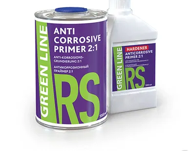фото Антикоррозийный праймер Green Line RS Anticorrosive Primer 2:1 1000 +500 мл