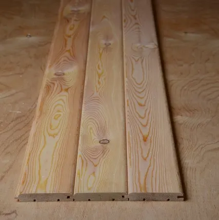 Фото №0 Вагонка штиль лиственница 14х110мм 4м "С"