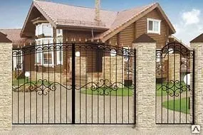 фото Калитка "Дачная арочная"