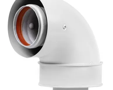 фото Колено Royal Thermo диам. 60/100L FF 90гр