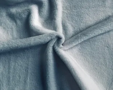 фото Искусственный мех под кролика 400 г/м2, ворс 11 мм, графитовый