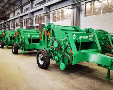 фото Пресс-подборщик рулонный ПР-110М  ПР-145М  ПР-150М  ПР-180М (Унисибмаш)