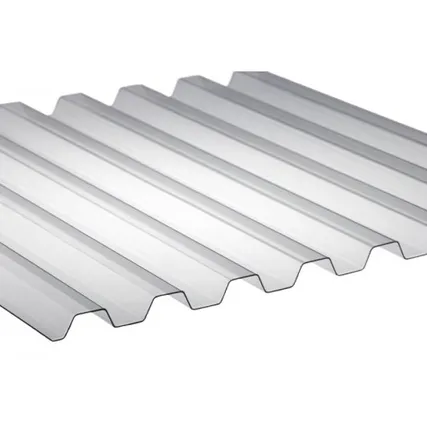 Фото №0 Профилированный ПВХ RENOLIT Ondex ECOLUX GRECA 70/18 Прозрачный 0,7 мм (1,095*12 м)