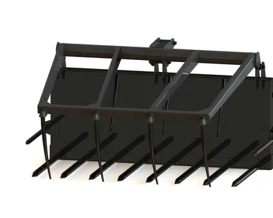 фото Вилы СНУ-550-15 с прижимом для погрузчиков СНУ-550, ПКУ-0,8, КУН-10