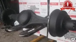 фото Мост задний с тормозами и ступицами ГАЗ-3309 с АБС