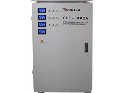 фото Трехфазный стабилизатор напряжения SUNTEK СНТ 15000 ВА