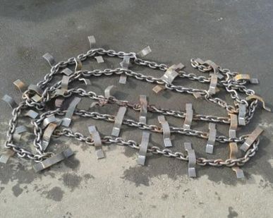 фото Транспортер в сборе Цепь скребки КДМ