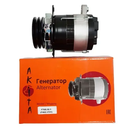Фото №0 Генератор 2 ручья 12 В на трактор Д-144,-10,28С2,-30,-36,37Е, Г700.02.1 (Г462.3701), 700 Вт, AKITA
