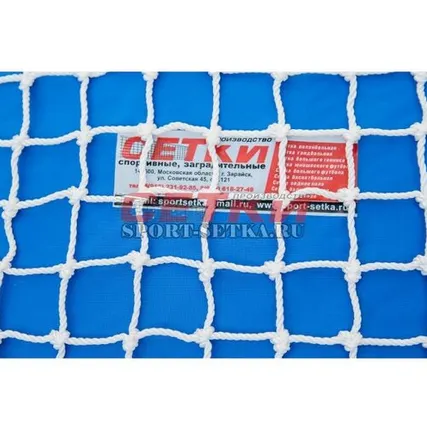 Фото №0 Сетка хоккейная (1.22м*1.83м*0.5м*1.15м), диаметр 5 мм