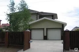 фото Гаражные секционные ворота Trend 2500 x 2000 мм. Ручные с монтажом. Алютех.