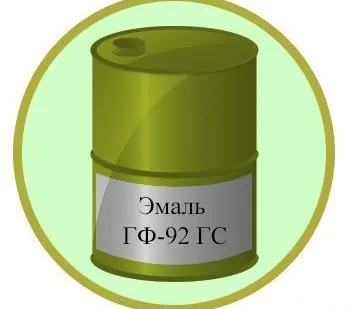 фото Эмаль ГФ-92 ГС, ХС
в