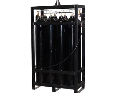 фото Моноблок газовый на 8 баллонов МБ-8-50-150 для азота