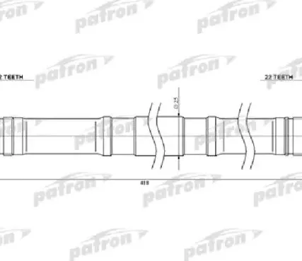 Фото №0 PDS0450 Вал приводной