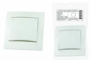 Фото №0 Розетка 2П+З с защ. шт. и крышкой 16А 250В IP42 белая "Таймыр" (бакелит, пром.упак) TDM