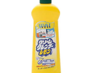 фото Чистящее и полирующее средство Nihon "Cream Cleanser Lemon" Кремовое чистящее и полирующее средство с ароматом лимона, 400 г.