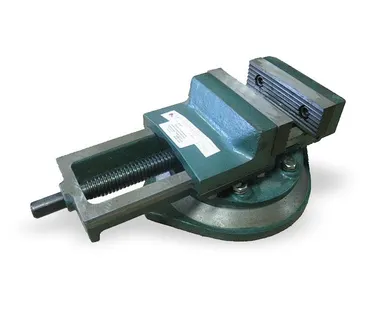 фото Тиски станочные поворотные 200 мм чугунные (Гомель)