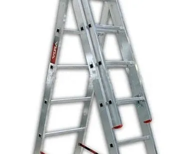 фото Лестница, 3 х 9, алюминиевая, трехсекционная // СИБРТЕХ // Pоссия,арт.97819
