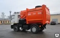 фото МК-3454-01 на шасси МАЗ 5550В2-420-041 Мусоровоз (маятниковая плита)