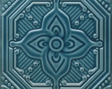 фото Плитка керам. KERAMA MARAZZI Салинас 150х150 декор синий SSA002