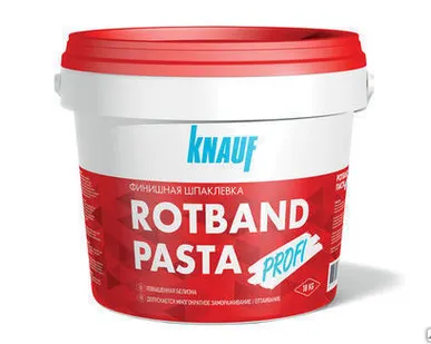 фото Шпаклёвка финишная Knauf Ротбанд Паста Профи, 18 кг