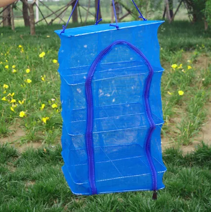 Фото №0 Сетка сушилка для рыбы овощная фруктовая складная 45x45x65 овощесушилка подвесная