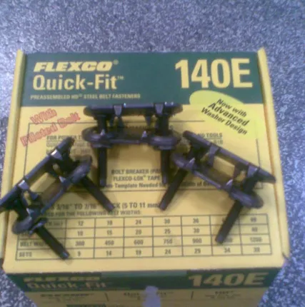 Фото №0 Flexco 190E соединение для лент конвейерных и транспортёрных по 25 шт.