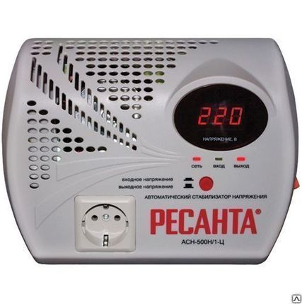 Фото №0 Стабилизатор Ресанта АСН- 500Н/1-Ц