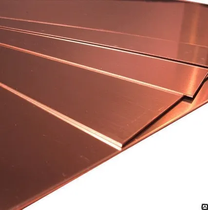 Фото №0 Лист медный 10*600*1500