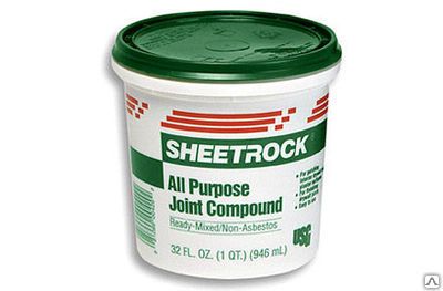 Фото №0 Готовая шпатлевка "Sheetrock" (Россия), 5,6 кг. (3,5 л.)