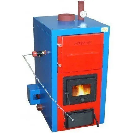 Фото №0 Котел твердотопливный KMA-20