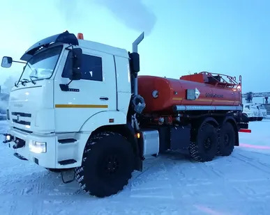 фото АЦН-10 КамАЗ 43118 бензовоз