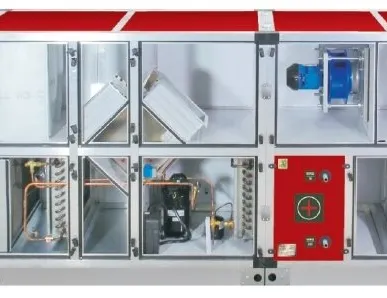 фото Монтаж центрального кондиционера (приточная установка с охлаждением) 7000 - 10000 м3/ч