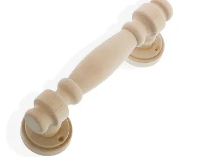 фото Ручка-скоба банная резная деревянная Т-200