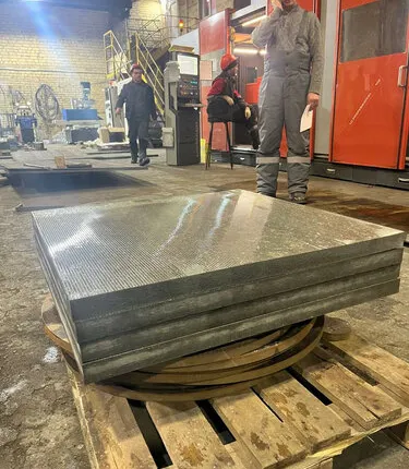 Фото №0 Резка АЦЭиД на гидроабразивном станке