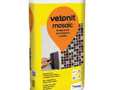 фото Клей ВЕТОНИТ Мозаик.C1 T / 25 кг/48шт