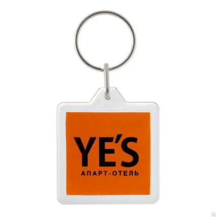 Фото №0 Брелок Derby, прозрачный