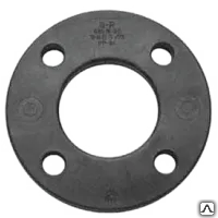 фото Фланец с ПП покрытием под втулку ПЭ 100 ПЭ 80 для труб