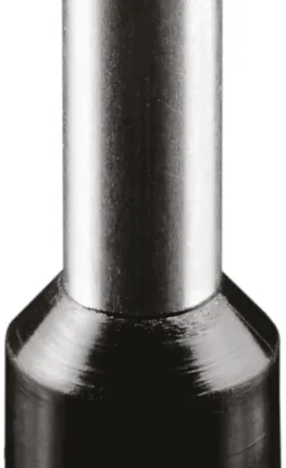 Фото №0 Наконечник-гильза изол. (НШвИ) 6-12 NET-Е6012 черн. (уп.100шт) Navigator 71099