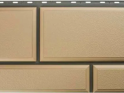 Фото №0 Фасадная панель Камень Флорентийский (слоновая кость)