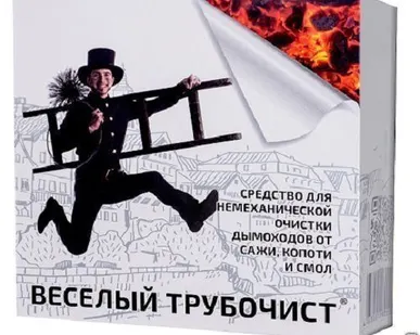 фото Средство для немеханической очистки дымоходов Веселый трубочист 100 мл