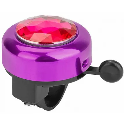 Фото №0 Звонок 45AZ-04 алюминий/пластик, чёрно-пурпурный