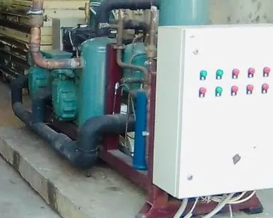фото Современная б/у установка для шоковой заморозки на базе Bitzer