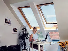 Фото №0 Мансардное окно GPL "Панорама" для малоуклонных кровель