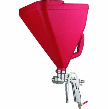 Фото №0 Пистолет картушный для штукатурки V=9,5л сопла 4,6 и 8 мм Matrix 57351 МИ