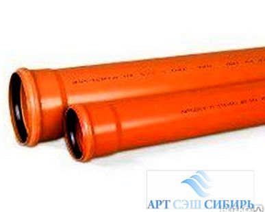 фото Труба канал. НПВХ наружнняя Ду 110 L 2,0