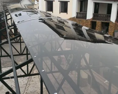 фото Навесы из металла